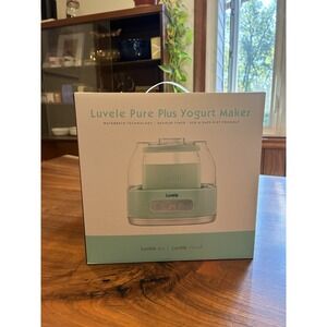 Luvele Pure Yogurt Maker Blue 2L Glass Jar TESTED WORKS